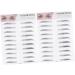 Beavorty Thickitstickitbrow 4 Pcs 3d Eyebrow Stickers Cosmetology Kit Hair Kit Makeup Kit Eyebrow Shaping Bionic Woman The Lazy 1 count (Pack of 1) Blackx2pcs - Buy Online on GoSupps.com