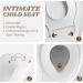 Elongated Toilet Seat With Built-In Potty Training Seat  Slow Close  Child Transition Integrated Toilet Seat  Removable Magnetic Toddler Seat  Thickened Material  Easy Clean  Never Loosen White(18.5) White Elongated - Buy Online on GoSupps.com