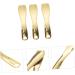 FRCOLOR 3pcs Gold Makeup Bottle Spatula Set | Metal Cosmetic Spoons for Eye Cream & Lotion | Skin Care Applicator Tools - Buy Online on GoSupps.com