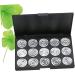 PLAFOPE 3pcs 15 Empty Cosmetic Case Cosmetic Cases for Traveling Travel Makeup Case Empty Makeup Eyeshadow - Buy Online on GoSupps.com
