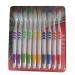 Personal environmentally friendly bamboo coal toothbrushes for healthy low-carbon toothbrushes for adults toothbrush set for adults travel set soft bristles bamboo coal 10 pieces white