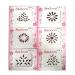 Sindoori Traditional Collection Maroon Bindi for Women & Girls - 12 Assorted Designs - Buy Online on GoSupps.com