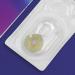 Limone Gray Natural Gray Green Contact Lenses - Silicone Comfort - 1 Pair (2 Pieces) - Dia 14.20 - No Prescription - GlamLens Container Included - Buy Online on GoSupps.com