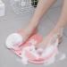 Silicone Shower Foot Scrubber | Non-Slip Back Washing Brush with Suction Cup - Gentle Skin Exfoliation for Women | Easy Dead Skin Removal - Buy Online on GoSupps.com