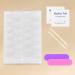 20 Sheets Waterproof Breathable Double Sided Nail Adhesive Tabs  Nail Glue Stickers for Press on Nails(480PCS)