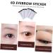 FOMIYES 12 Pcs Eyebrow Stickers Waterproof Makeup Eyebrows Tattooed Eyebrow Stencils Makeup Tools 3d Make up - Buy Online on GoSupps.com
