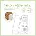 Bamboo All-Purpose Wipes - Washable Eco-Friendly Kitchen Cloths Replaces 60 Rolls Tear-Resistant & Strong | Sustainable Household Towels - Buy Online on GoSupps.com