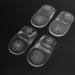 Buy Gel Heel Pad - 2 Pairs Transparent Self-Adhesive Heel Inserts for Fasciitis Relief | Unisex Massaging Foot Support - Buy Online on GoSupps.com