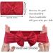 YHXX YLEN Baby Headbands - 20 Pack Girls Knot & Elastic Bows Turban Hairbands | Soft Knit Head Wraps for Infants - Buy Online on GoSupps.com
