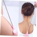 Beavorty 3-Piece Manual Scalp and Back Itching Aid - Pink Handheld Massage Tools for Ultimate Relief | 55x4.2cm - Buy Online on GoSupps.com