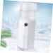 Beatifufu 1pc Hydrating Instrument Face Mini Mister Electric Cool Facial Mister Sprayer White Abs - Buy Online on GoSupps.com