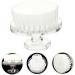 DRESSOOS Cleansing Brush Exfoliating Nose Blackhead Scrubber Face Wash Brush Facial Brush for Beauty Makeup Removal Brush Silicone face Cleaner Pore Scrubber pp White Electric Scrub Brush - Buy Online on GoSupps.com