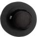 Glamorstar Vintage Felt Cloche Hat - Winter Floral Fedora Bucket Hat in Black - Buy Online on GoSupps.com