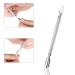 Pinkiou 4 PCS Cuticle Pusher and Cutter Set - Stainless Steel Manicure Pedicure Kit in Tin Box - Nail Art Remover Tools - Buy Online on GoSupps.com