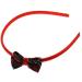 Topkids Accessories Tartan Hair Bows Bobby Pins and Alice Bands for Girls and Women Hair Clips for Girls Hair Accessories for Women Headbands for Women's Hair Burns Night (Red Alice w/bow) Red Alice w/ bow