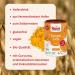 Natura Organic Curcuma Latte Oat Drink Powder - Gluten-Free & Vegan - Instant 250g for 2.5 Liters - Fermented Oats - Buy Online on GoSupps.com