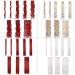 23 Clip In Hair Extensions Set - Heat Resistant, Ash&Bleach Blond - 8 Pcs Full Head - Straight 23 Inch - Buy Online on GoSupps.com