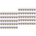 Lurrose 400 pieces of adjustable ear protectors slippers hook for mask ear extension buckle lanyard accessories robust hook train chain switch ear protection mask hook 1 piece (1 Pack) white 200 pieces x 2 pieces