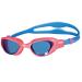 ARENA Unisex Arena Children's Swimming Goggles The One Junior Swimming Goggles Multicoloured (Lightblue-Red-Blue) One Size Single