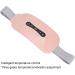 Shop Electrical Heating Pillows for Menstrual Relief | Adjustable Vibration Abdominal Massage Belt in Pink - Buy Online on GoSupps.com