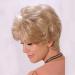 Short Blonde Curly Wig - Natural Wavy Fluffy Synthetic Hair for Women & Grandmas | Perfect for Middle Age Styles - Buy Online on GoSupps.com