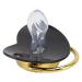 Alomejor Black Baby Pacifier with Chain Clip - Infant Dummy for Newborns | Shop Internationally - Buy Online on GoSupps.com