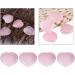 BORDSTRACT Rose Quartz Heart - 40 Pieces Pink Healing Crystals for Love & Decor | International Shipping - Buy Online on GoSupps.com