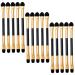 Healeved 15pcs Eye Shadow Brush Eye Shadow Applicator Double-sided Makeup Small Makeup Brush Makeup Supply Eyeshadow Sticks for Eyes Double Ended Eyeshadow Brush Makeup Supplies
