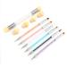 Nail Art Tools Nail Art Pen Soft Delicate Acrylic Ergonomic with Dual ended Design for Nail Salon
