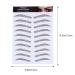 Beaupretty 4pcs Hair-like Eyebrow Stickers | Waterproof Transfers for Natural-looking Brows (Brown 1) - Women Men - Buy Online on GoSupps.com