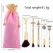 Dan & Dre 5-Part Make-Up Brush Set - The Legend of Zelda | Perfect Cosplay Gift | Women's Cosmetics with Storage Bag - Buy Online on GoSupps.com