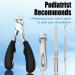 Professional Toenail Clippers for Thick Nails - Elderly & Men | Wide Toe Nail Clippers for Ingrown Toenails - Long Handle, Heavy Duty & Super Sharp Curved Blade - Buy Online on GoSupps.com