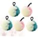 5pcs Healeved Bath Scrubber Sponges - Kid-Friendly Shower Foam & Mesh Bath Balls | Korean Body Wash Accessories - Buy Online on GoSupps.com