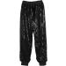 iiniim Glitter Sequins Women's Jogger Pants - Hip Hop Dance Costume Harem Trousers - Buy Online on GoSupps.com
