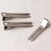 Haobase 60pcs Double Prong Metal Alligator Clips - Silver Hairpin for Effortless Hair Styling | International Shipping Available - Buy Online on GoSupps.com