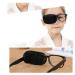Silk Amblyopia Eye Patch for Adults and Kids - Treat Lazy Eye and Strabismus (Black) - Buy Online on GoSupps.com