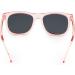 Kiddus Polarized UV400 CAT4 Baby Sunglasses | Unbreakable Lenses | Flexible Legs | BPA Free | Transparent Pink - Rose Gold Mirror - Buy Online on GoSupps.com