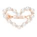 Heart -shaped ladies hair clip fashion wild pearl cute girl hair accessories hair clip fit clip headgear women hair clips female elegant hair grip fashion hair clips lady