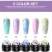 3D Nail Sculpting Gel Nail Sculpting Gel - 5 Colors Solid Builder Sculpting Gel | Non-stick Manicure Set with Pen for Modeling Building Painting - Buy Online on GoSupps.com