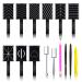 15PCS Magnet Nail Art Tool Set Magnets for Cats Eye Gel Polish Cat Eye Magnet with Double Head Flower Design Nail Magnet Pens And Strong Magnet Stick Suitable for DIY Nail salon Studio or Home 15 Count (Pack of 1)