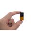 25Pcs Mini Amber Glass Essential Oil Roller Bottles - 1ml - Metal Ball - Empty Roll On Perfume Sample Vials - Aromatherapy Lip Balm Cream - Black Cap - Buy Online on GoSupps.com