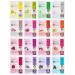 DERMAL Collagen Essence Full Face Facial Mask Sheet 16 Combo Pack B - Nature Made Freshly Packed Korean Face Mask The Ultimate Supreme Collection for Every Skin Condition Day to Day Skin Concerns