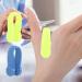 4 Pcs Flower Shape Acupressure Pliers - Mini Migraine Relief Reduced Voltage Point Clips | Universal Handicraft Tool - Green & Blue - Buy Online on GoSupps.com
