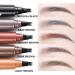 Generic Nexavista - 4 Point Eyebrow Pencil Microblading Eyebrow Pen 4 Fork Tip Pencil Waterproof Eyebrow Pencil Giphogantic 3d Waterproof Microblading Eyebrow Pen (black-2PC) - Buy Online on GoSupps.com