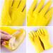 BUSOTH Dish Washing Gloves Waterproof Dish Washing Rubber Gloves Kitchen Gloves Long Sleeve Cleaning Tools Dishwashing Gloves Yellow L - Buy Online on GoSupps.com
