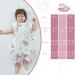 Baby Sleep Sack with Legs - 100% Cotton Wearable Blanket for Autumn & Winter 12-24 Months - Detachable Sleeves - Unisex Sleeping Bag - Sweet Dream S - Buy Online on GoSupps.com