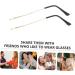 Gleavi Frame Stand for 4 Pairs of Glasses - Vintage Accessories for Sunglasses Eyeglasses & More | Universal Eyewear Organizer - Buy Online on GoSupps.com