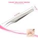 Professional Eyelash Extension Tweezers Kit with Eyebrow Scissors - Stainless Steel Tools Set in Storage Box - Buy Online on GoSupps.com