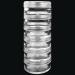 Beauticom 5G/5ML Stackable Clear Plastic Jars - 12 Pack for Cosmetics Crafts & Storage | Ideal Screw Cap Container - Buy Online on GoSupps.com
