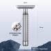 BAILI Stainless Steel Double Edge Safety Razor - Manual Wet Shaving Shaver for Men & Women with 5 Platinum Blades - Buy Online on GoSupps.com